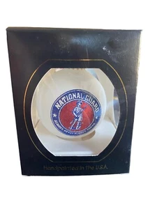 Ornamento in vetro da collezione di Teresa Inc. Guardia Nazionale nuovo con scatola - Foto 1 di 5