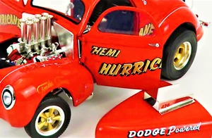 Rat 1 Hot Rod Race Car w/Dodge Charger V8 NHRA Custom Dragster 24 1968 1969 12 - Picture 1 of 16