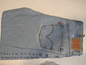 Pantalones de mezclilla Levi Straus 560 holgados pierna cónica azules - para hombre 38 X 32 - Imagen 1 de 3