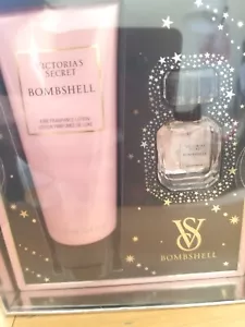 NEW $59. Victoria's Secret Bombshell Lotion & Eau De Parfum Gift Set - Picture 1 of 5