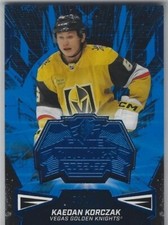 NEW! KAEDAN KORCZAK 2022-23 UPPER DECK SPX FINATE ROOKIES BLUE #51/99