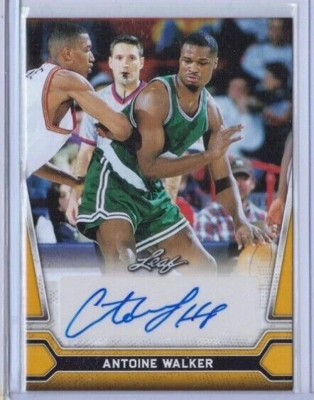 2021 Leaf Antoine Walker Celtics Autograph #BA-AW1 - Image 1 of 1