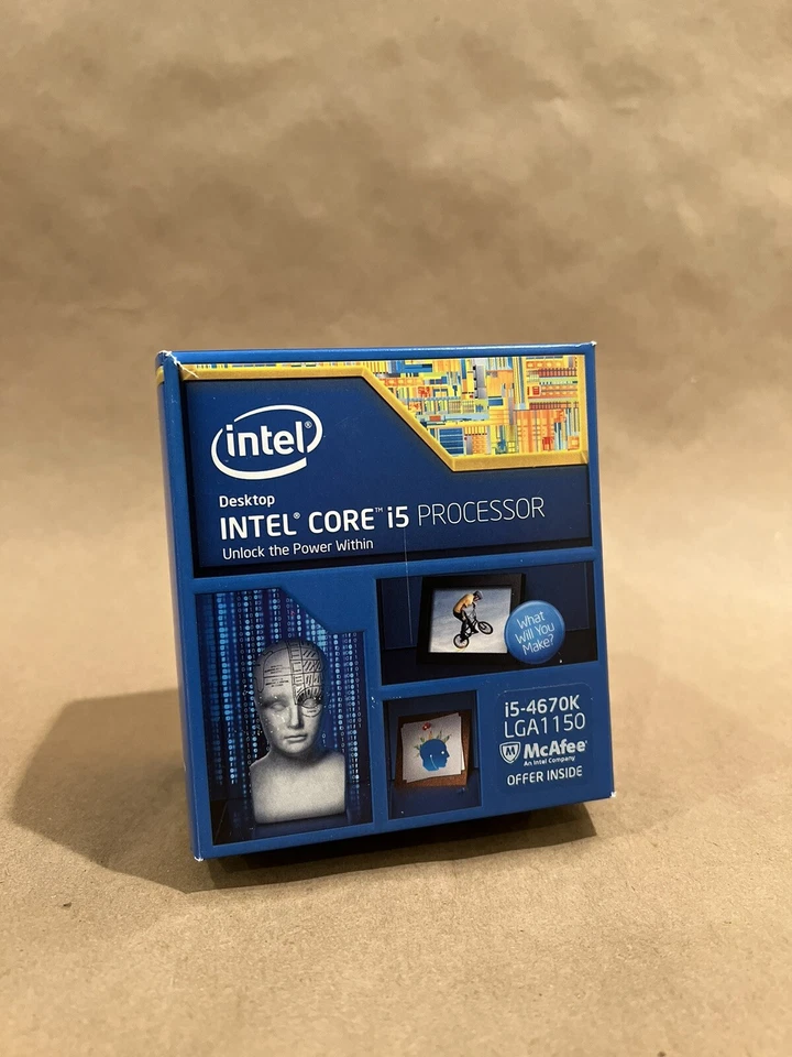 Intel Core i5-4670K 3.4GHz Quad-Core (BX80646I54670K) Processor - Image 1 of 4