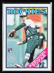 2023 Topps Chrome #88BC-9 Ezequiel Tovar 1988 Topps Baseball - Picture 1 of 2