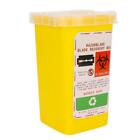 Safe Blade Storage Container Yellow Discard Disposal Holder