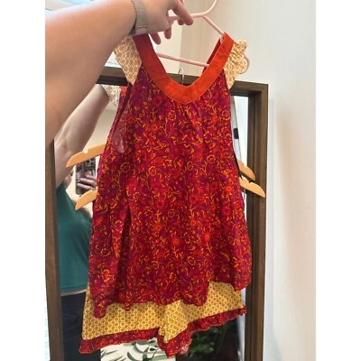 Nuevo Conjunto Top y Pantalones Cortos Florales Matilda Jane Niñas Lindo Niños Lino Talla 10 Foto 1 de 4