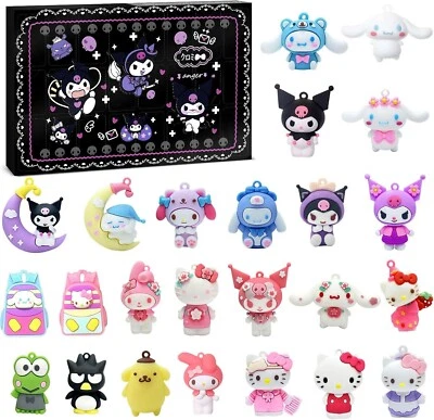 Hello Kitty's Kuromi Kids Advent Calendar 24 Days - Image 1 of 4