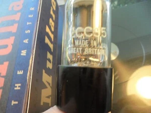 MULLARD ECC35 6SL7GT NEW OLD STOCK IN BOX TESTED BRITISH VINTAGE VALVE TUBE - Picture 1 of 8