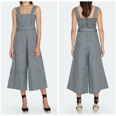 Faithfull The Brand - Mono Liv Check Negro Blanco - 12/XXL $289 Foto 1 de 4