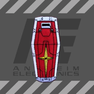 Gundam 0079, One Year Space War, Military Anime RX-79 Mecha Morale Shield Patch - Bild 1 von 2