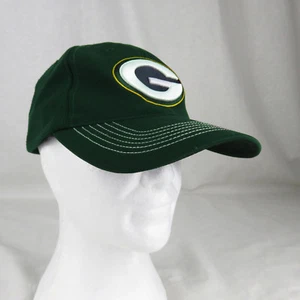 Green Bay Packers Stretch Knit Green Hat One Size Cap 47 Brand - Picture 1 of 7