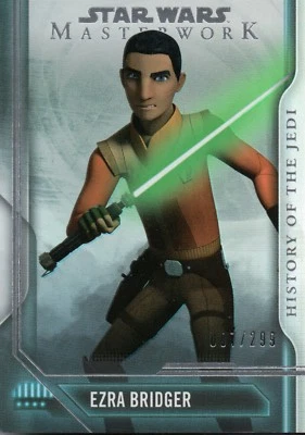 Star Wars Masterworks 2018, Ezra Bridger History of the Jedi HJ-8 #007/299 - Image 1 of 2