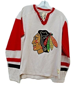 Chicago Blackhawks CCM Hockey Jersey Men's Size S White/Red - Picture 1 of 5