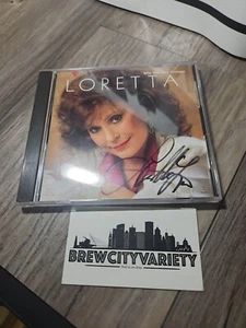 Who Was That Stranger by Loretta Lynn (CD, 1988 USA MCA) RARE OOP Autographed  - Picture 1 of 6