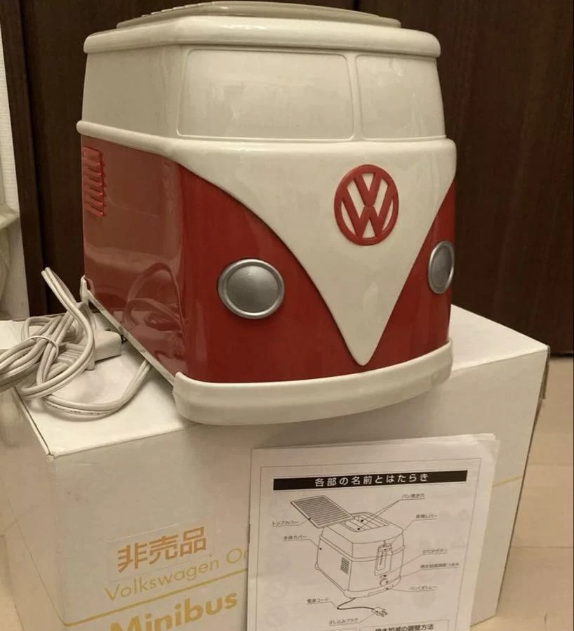 Volkswagen Minibus Toaster レッド/ホワイト ワーゲンバストースター