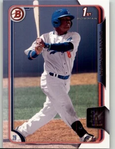 2015 Bowman Draft Willie Calhoun #185 Los Angeles Dodgers - Picture 1 of 2