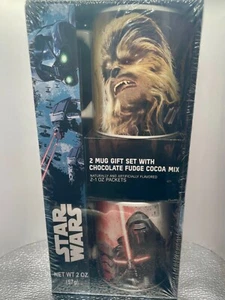 Juego de 2 tazas de regalo Star Wars Chewbacca nuevas en caja - Imagen 1 de 5