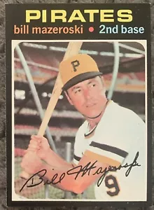 1971 Topps Bill Mazeroski Piraten #110 sauber - Bild 1 von 2