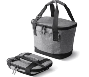 18-Can Collapsible Insulated Picnic Cooler Bag Foldable Portable & Leakproof - Picture 1 of 9