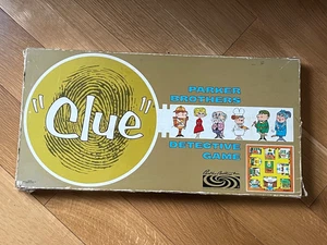 Vintage Parker Brothers CLUE Detective Board Game -  complete - GOOD condition - - Picture 1 of 15