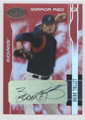 2003 Leaf Certified Materials Mirror Red Signatures /15 Brian Tallet #52 Auto - Image 1 of 2