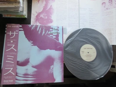 Smiths ST 1st Album Japan Vinyl LP w OBI 25RTL-6 2nd Press Issue Morrissey Marr - Image 1 of 4