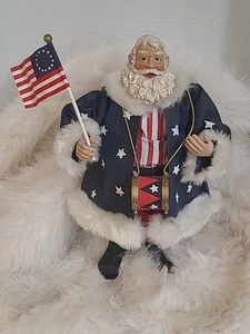 Posible Sueños Clothtique Santa "Yankee Doodle Santa" - Imagen 1 de 11