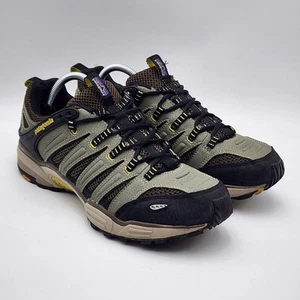 Patagonia Reease Leather Sage Khaki Shoes Men's 9.5 Vibram Vibram Hiking READ !! - Picture 1 of 12
