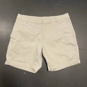 Lululemon Shorts Mens 36 Gray Commission Classic Fit 7" Stretch Golf Chino - Picture 1 of 6