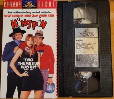 1996 MGM/UA Home Video VHS: Kingpin (Woody Harrelson, Randy Quaid) - Image 1 of 4