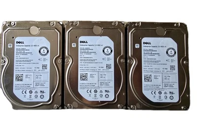 3 X Dell Enterprise Capacity 3.5 v4. 1TB. SAS. 7.2K RPM. x2 Units - Image 1 of 4