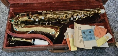 Olds Parisian Ambassador Alto Saxophone, France, Very Good Condition - Image 1 of 4