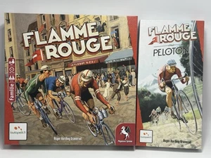 Flamme Rouge inkl. Erweiterung Peloton (Lautapelit) - Deutsche Ausgabe - Bild 1 von 3