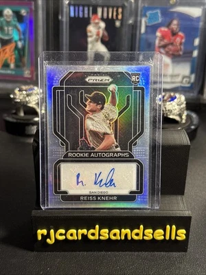 2022 Panini Prizm - Rookie Autographs Reiss Knehr #RA-RK Silver Prizm (AU, RC) - Image 1 of 2