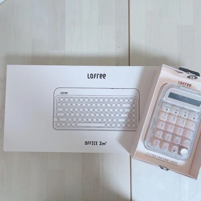 Lofree DOT Wireless Keyboard and Numeric Keypad Set US Layout Cute Typing Sound - Image 1 of 4