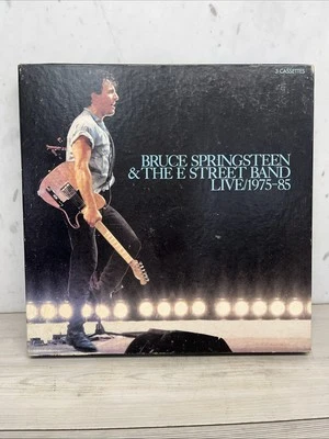 Bruce Springsteen And The E-Street Band, Live 1975-85 Box Set, 3 Cassette Tapes - Image 1 of 4