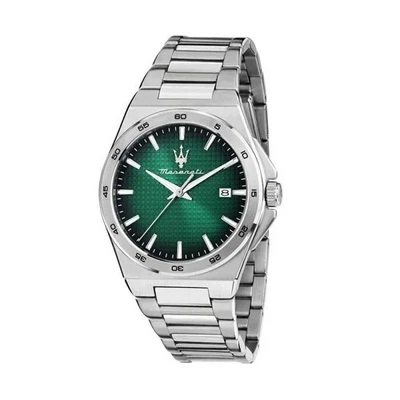 Orologio Maserati Velocità Slim r8853153003 Watch Acciaio Verde 40mm Uomo - Immagine 1 di 4