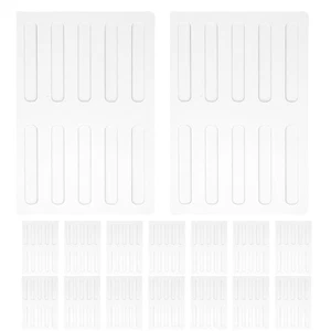  50 Pezzi Paraurti per Porta Armadio: Strisce Paracolpi Autoadesive Trasparenti - Pu Trasparente - Foto 1 di 12