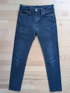 Levi's Premium Lot 510 Skinny Jeans Blue Medium Hue Big E High Stretch 30x32 - Picture 1 of 15