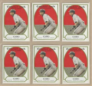 Lot of (10) 2005 Topps Cracker Jack ICHIRO SUZUKI #125 Mariners FREE/FAST SHIP - Picture 1 of 2