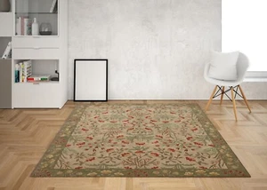 Adeline Wool Rug Swatch - Hand-Tufted Luxury Flooring - Picture 1 of 7