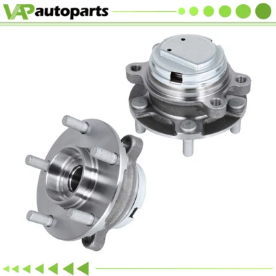 2 Front Wheel Bearing & Hub Assembly RWD Fits Nissan 370Z Fits Infiniti G35 Q50 - Image 1 of 4