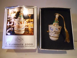 Lenox Celebration 2000 Ornament Neujahr  - Bild 1 von 2