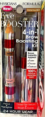 Physicians Formula, Universal Brown 6631, Eye Booster Brow Boosting kit 4-in-1 - Image 1 of 3