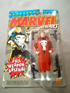 Punisher Toy Biz Marvel Action Figure- NEW 1994 RARE - Picture 1 of 4
