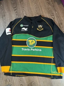Northampton Rugby Stitched Shirt Jersey Burda Sport Size 5XL NWOT - Picture 1 of 10