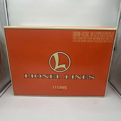 LIONEL 6-11910 LIONEL LINES SET 1113WS TRAIN SET ORIGINAL BOX - EMPTY BOX ONLY - Image 1 of 4