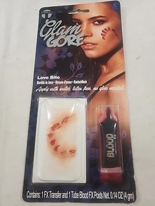 Tinsley Transfers Prosthetic Glam Gore Vampire Love Bite 3D FX Transfer Kit New - Picture 1 of 1