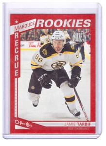 Jamie Tardif 2013-14 O-Pee-Chee Rookies Red Parallel Card #570