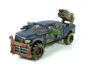 Gaslands 2009 Ford F150 4x4 Custom Hot Wheels Diecast 1/64 Mad Max AutoKill - Picture 1 of 8